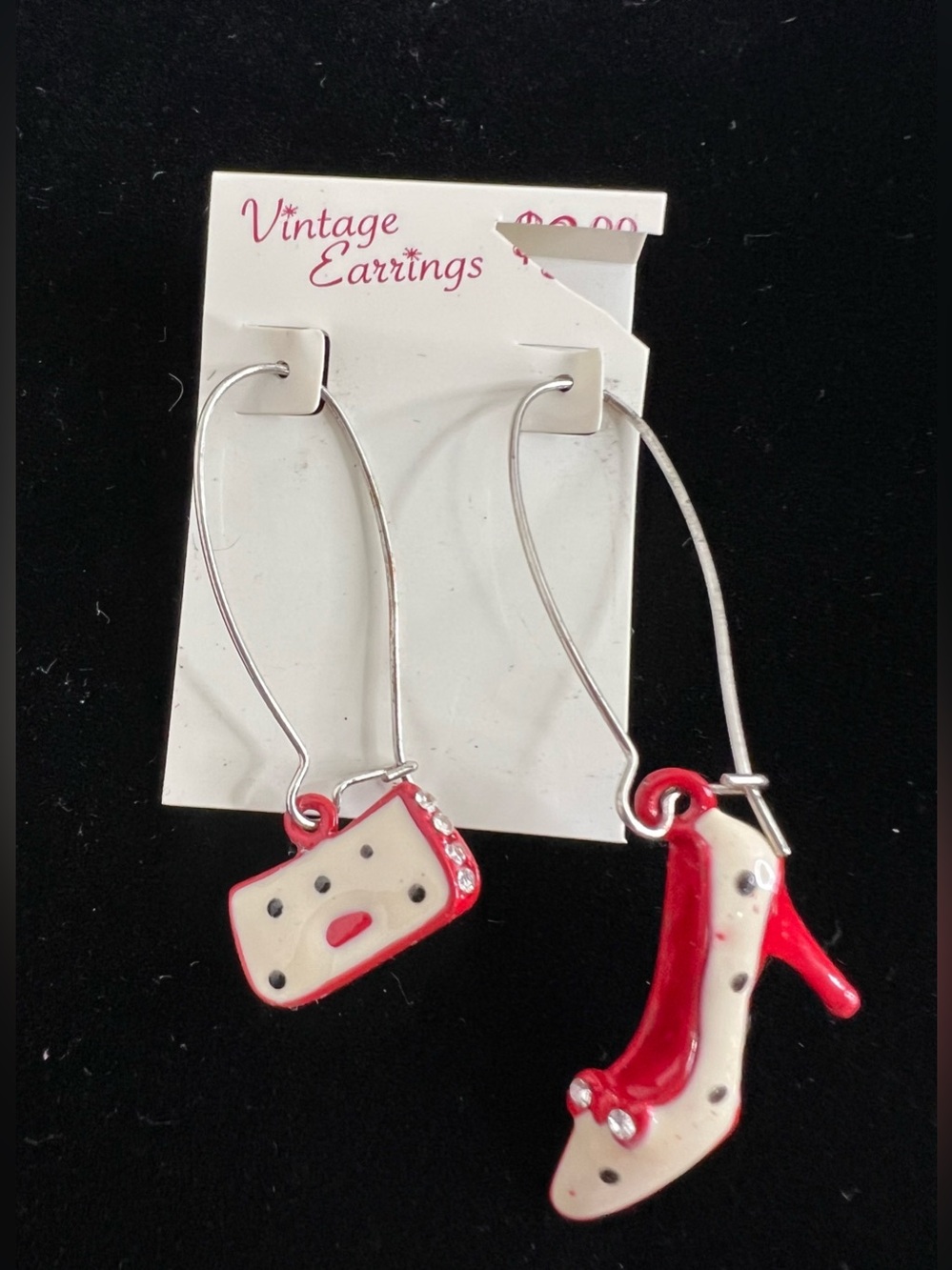 Brand New-Shoe/Purse Dangle Earrings
